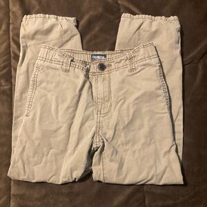 OshKosh B'gosh Lined Tan Pants, size 7